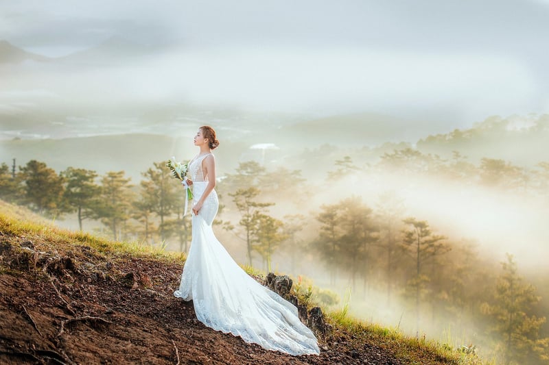 Bride in Dream Dress